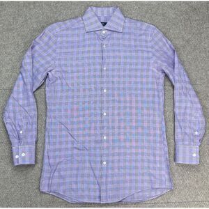 Hugo Boss Slim Fit Men's Button Up Long Sleeve Dress Shirt Size 38/15‎